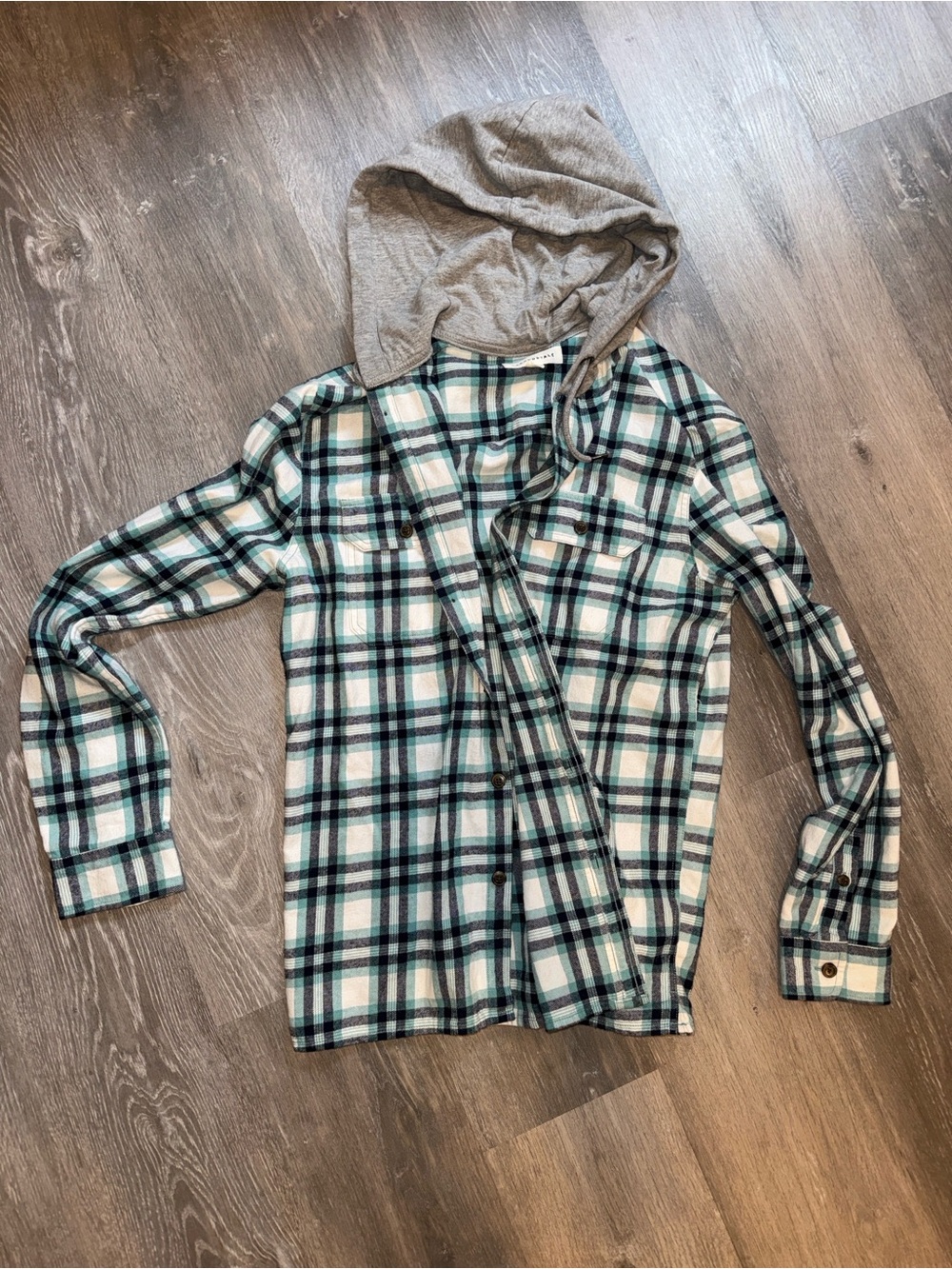 Women’s hooded button up